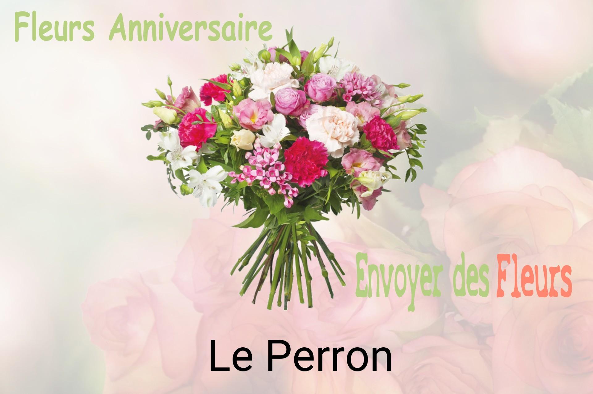 Bouquet de fleurs d’anniversaire livré à Le Perron