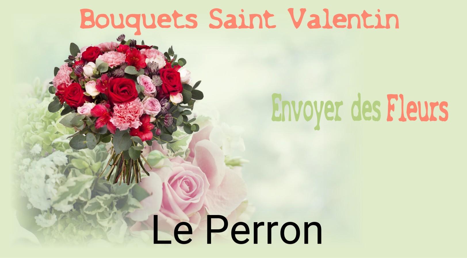 Roses de Saint-Valentin livrées à Le Perron